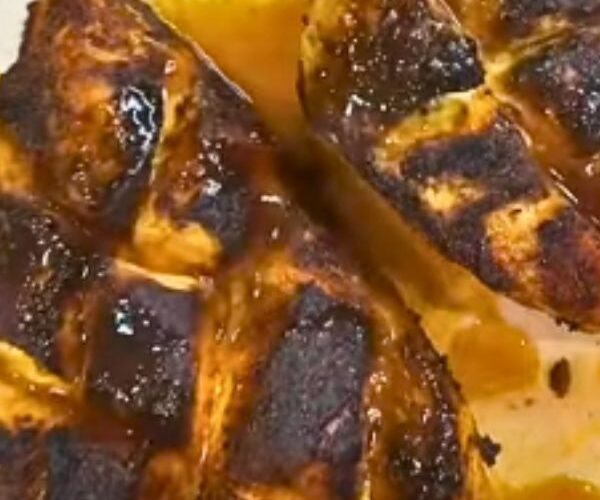 Air Fryer Blackened Chicken cooked