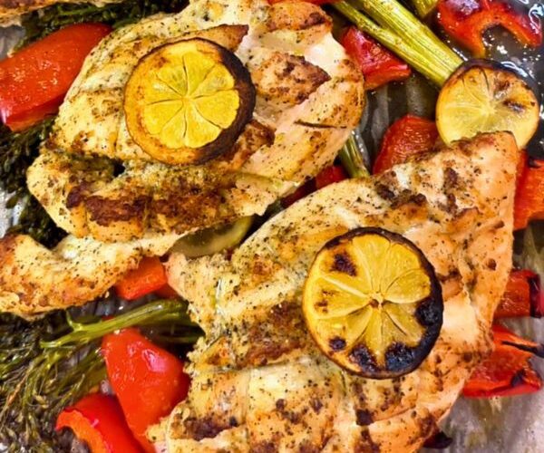 Lemon Pepper Chicken cooked