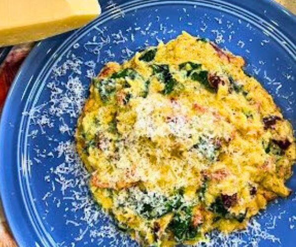 Sun Dried Tomato Risoni Orzo Bake recipe