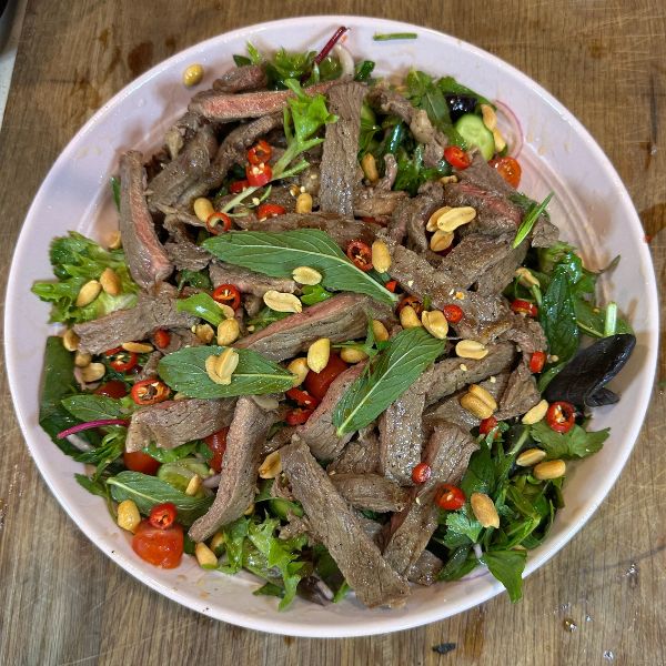 15 Min Thai Beef Salad