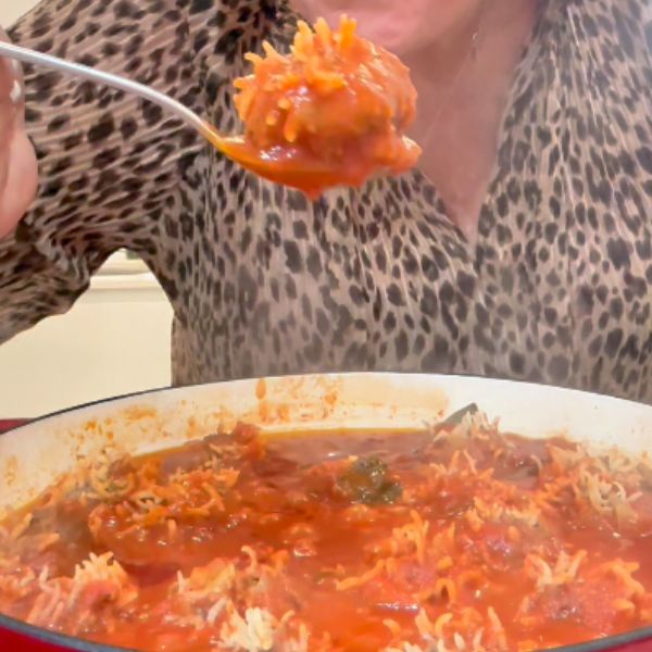 Porcupine Meatballs porcupine meatballs cooking