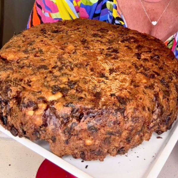 Christmas Cake Christmas Cake cooked