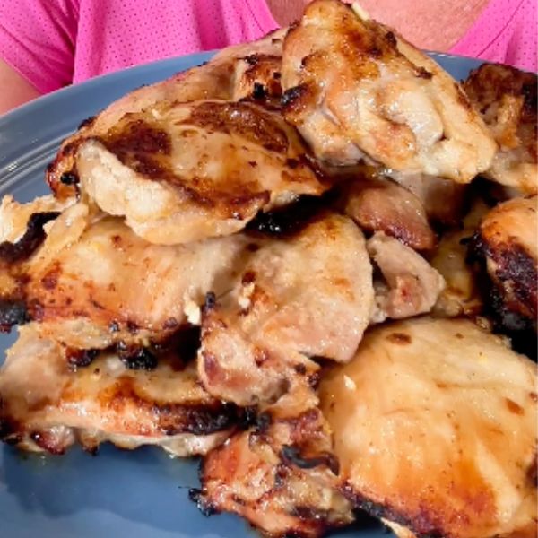 Vietnamese Grilled Chicken Vietnamese Grilled Chicken cooked and served