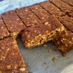 milo oat slice 2 milo oat sliced on tray