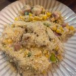 Chicken Bacon Casserole Chicken Bacon Casserole served in bowl