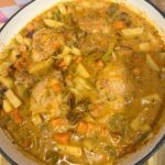 Chicken Stew Chicken Stew cooked in pan