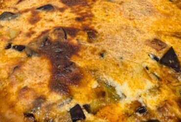 Easy Moussaka cooked in pan