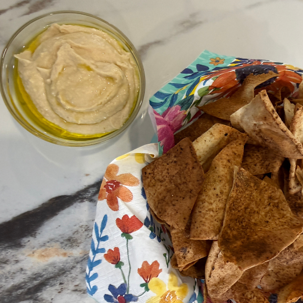 hummus 1x1 1 Creamy homemade hummus in a bowl